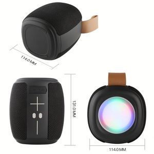Speaker Outdoor Portable Subwoofer High Volume Waterproof Portable Desktop Bt5.2 <b>Wireless</b> Speaker - Product Image 5