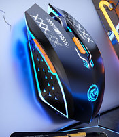 Souris de jeu photoélectrique sans fil auto-rechargeable USB/2.4G, nouvelle souris de compétition électrique Hot Wheels, fournie par l'usine Guangdong Wankang