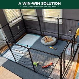 Wholesale Galvanized PVC Coated Large Pet Dog Cage Dog Pet Pens Playpen Run Puppy Fence Kennel