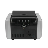 Compteur de billets de banque UN-19 Euro, machine de comptage de billets, détecteurs de billets UV LED, compteur de billets, machine de comptage d'argent
