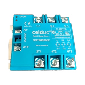 รีเลย์โซลิดสเตท celduc 60A แบบ DC-DC 60A 5-220VDC เฟสเดียว SSR รุ่น SGT968360E - Product Image 4