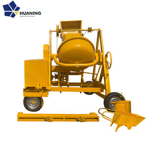 <span class=keywords><strong>Mixer</strong></span> Beton Diesel Mobile Tipe Baru Ukuran Kecil dengan Hopper yang Dapat Dimiringkan - Product Image 1
