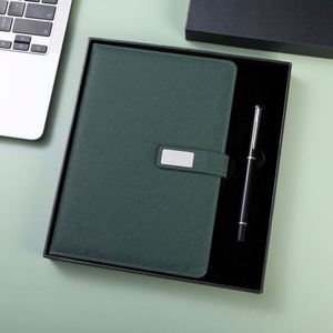 Cuadernos A5 Personalizados, Diario con Puntos y Cubierta de Cuero A5 para Chicas, Set de Regalo de Agenda de Cuero PU con Bolígrafo - Product Image 1