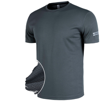 T-shirt de sport personnalisé à manches courtes pour homme, séchage rapide, respirant, décontracté, imprimé, pour l'été