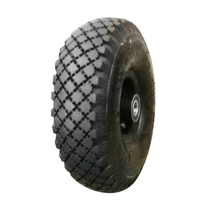 Pneu en caoutchouc <span class=keywords><strong>gonflable</strong></span> pneumatique de 12 pouces 12x4.00-4 <span class=keywords><strong>pour</strong></span> <span class=keywords><strong>chariot</strong></span> à main, <span class=keywords><strong>chariot</strong></span>, tondeuse à gazon, épandeur, poussette - Product Image 1