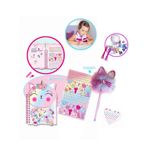 ชุดสมุดไดอารี่ที่สวยงามแบบทำมือสมุดบันทึกสำหรับฤดูใบไม้ผลิชุดปากกาปอมปอมจากโรงงานเซี่ยงไฮ้ - Product Image 2