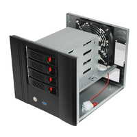 Chasis de Servidor Mini ITX NAS de 4 Bahías con Intercambio en Caliente y Envío Rápido