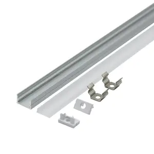 18*6可以弯曲任何带型材外壳的发光二极管灯橱柜灯铝配件厂家可以设计开模