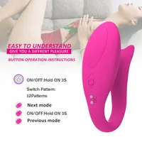 Fernbedienung Weiblicher tragbarer Masturbation vibrator Vaginaler Klitoris stimulator G-Punkt U-förmiger Höschen vibrator für Frauen paare