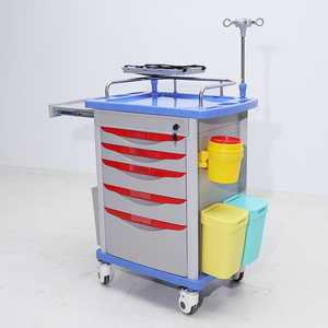 EM-ET072 चिकित्सा ट्रॉली गाड़ी अस्पताल के लिए फर्नीचर कैब अस्पताल के लिए आपातकालीन चिकित्सा ट्रॉली गाड़ी - Product Image 3