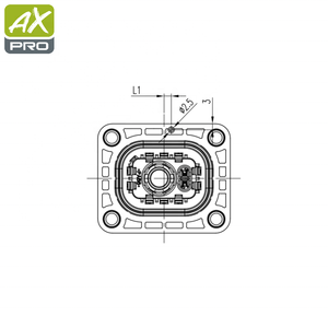 Amphenol hvsl600021a hvsl kết nối một cách đựng điện áp cao an toàn khóa EV Cắm Ô TÔ kết nối - Product Image 4