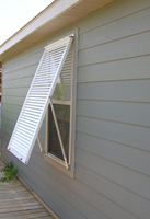 Volets verticaux réglables TOMA, stores pare-soleil en aluminium anti-ouragan pour fenêtres, persiennes