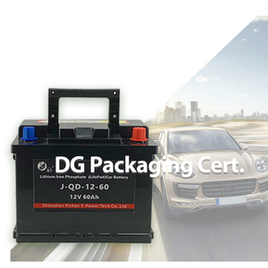 LiFePO-Batería de iones de litio de 12v para <span class=keywords><strong>coche</strong></span>, dispositivo universal de arranque automático, 60Ah, 12v - Product Image 1