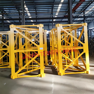 Grue à tour QTP50 (TC4810) en promotion, capacité de charge 4t, longueur de flèche 48m/42m, pour matériaux de construction et chantiers - Product Image 2