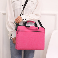 Bolso de Mano Impermeable para Portátil Oxford, Maletín Ejecutivo Premium para Mujer, Bolso Cruzado Ligero a Prueba de Golpes, Bolso Portátil para Notebook