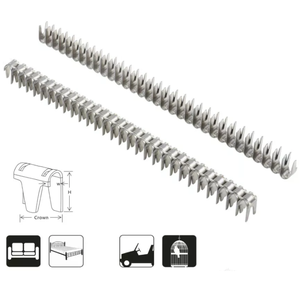 Agrafes M87 CL-35 galvanisées à chaud <span class=keywords><strong>pour</strong></span> clôture en fil barbelé à lames - Product Image 2