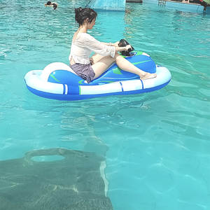 แพยางเป่าลมรูปทรงมอเตอร์ไซค์แบบกำหนดเอง ใช้ในสระว่ายน้ำ - Product Image 6