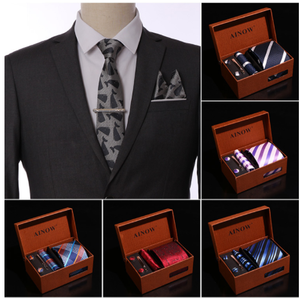 Fancy Design Cheap 6pieces/<b>set</b> of Neck <b>Tie</b> Jacquard Woven Custom Neck <b>Tie</b> With Box - Product Image 2