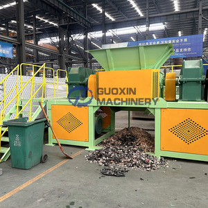 Máquina Trituradora de Aluminio de Doble Eje Guoxin Machinery, Máquina para Triturar Metal, Equipo para Triturar Acero - Product Image 4