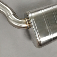 Silencieux d'échappement Catback de haute qualité pour Audi A6 3.0T 2.5 changement S6 diffuseur système d'échappement automobile