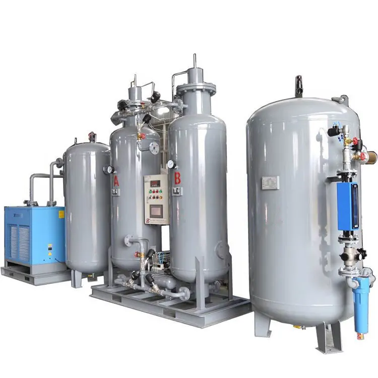 Planta generadora de oxígeno PSA multifunción de alta calidad, fácil operación, máquina de fabricación de gas O2