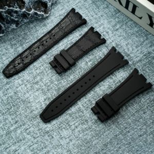 Premium Siliconen Rubber Horlogeband 26Mm Siliconen Horlogeband Voor Ap Horloge 15400 15500 26331 Ggshock Ga2100 Banden - Product Image 2