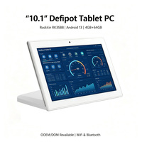 Nouvelle unité de contrôle centrale intelligente pour la maison, écran tactile de type L, Android RK3588, 10,1 pouces, DC USB PoE 4+64G, OEM ODM