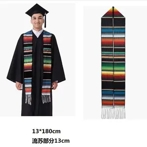 Mexican Serape Stole Sash For Graduation by Mexitems