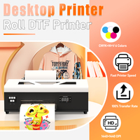 Dtf Printer Film harga rendah stik langsung ke Film Digital Dtf Printer T Shirt mesin cetak tinta Oven Dtf Printer bundel campuran