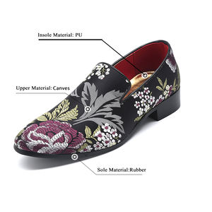 37-48 большие размеры для мужчин и женщин с вышивкой стиль курение лоферы с острым носком; Повседневная обувь; Лоферы; Обувь под свадебное платье туфли 7716 - Product Image 2