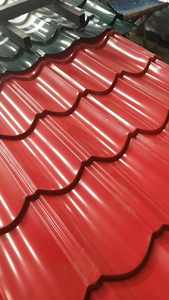 Tôles de <span class=keywords><strong>toiture</strong></span> en <span class=keywords><strong>zinc</strong></span> galvanisé ondulé à faible coût, épaisseur 3,5-0,2 mm, tuiles de <span class=keywords><strong>toiture</strong></span> IBR, provenance Chine - Product Image 2