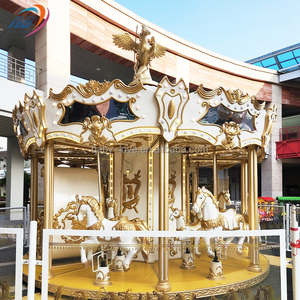 Manèges de type carrousel rotatif électriques, anciens, de style <span class=keywords><strong>royal</strong></span>, pour enfants, d'extérieur, magnifiques et attrayants, à vendre - Product Image 4