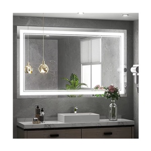 Smart Bathroom Touch Switch Screen <b>Mirror</b> Glass Wifi Washroom Espejo Vanity Led <b>Light</b> <b>Wall</b> Bath <b>Mirror</b> - Product Image 1