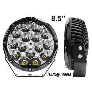 Lampe de travail ronde Led 1400M Spot rond pour camion tout-terrain 8.5 pouces Led Driving Lights - Product Image 1