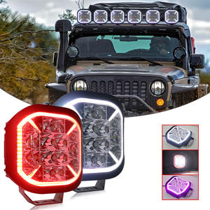 8 pulgadas <span class=keywords><strong>Cube</strong></span> Pods RGB DRL <span class=keywords><strong>4x4</strong></span> Off Faros antiniebla para camión ATV UTV - Product Image 5