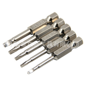 Mr Drill Triangular Screwdriver Bit Set 6 Mm 1/4 In S2 Steel Electric Screwdriver Bits For <b>Pneumatic</b> <b>Tools</b> - Product Image 5