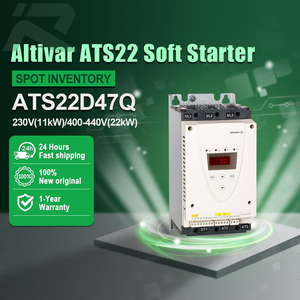 ซอฟต์สตาร์ทเตอร์ ATS22D47Q ของแท้ใหม่ สำหรับมอเตอร์แบบอะซิงโครนัส 230-440V 11-22kW 47A 3 เฟส Altistart 22 ซอฟต์สตาร์ทเตอร์ ATS22D47Q - Product Image 1