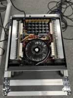 Amplificateur de puissance professionnel 4 canaux 1000WX4 8Ohm 2U à montage en rack, amplificateur audio stéréo classe H pour système de haut-parleurs Line Array