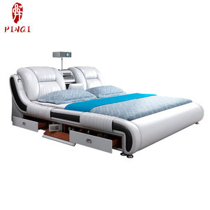 <span class=keywords><strong>Letto</strong></span> Matrimoniale <span class=keywords><strong>da</strong></span> Camera <span class=keywords><strong>da</strong></span> <span class=keywords><strong>Letto</strong></span> di Grande Successo con Presa di Ricarica e Ampio Cassetto Contenitore, Robusto e Confortevole con Testiera Imbottita - Product Image 6