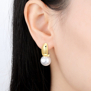 Pendientes de Perlas – Accesorios para Mujer, Pendientes de Circonia Hipoalergénicos, Ideales para Uso Diario y Ocasiones Festivas - Product Image 5