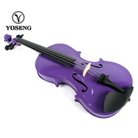 Violons en contreplaqué colorés pour adultes classiques personnalisés en usine