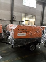 Compresseur d'air Kaishan à vitesse fixe, capacité de charge lourde 185cfm, pour l'entretien des ponts - Distributeur exclusif
