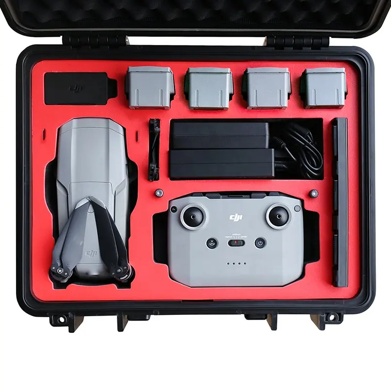 Customized EVA Hard Plastic Carrying Case Compatible with DJI Mavic Air 2 Air 2S Drone (NO DRONE)