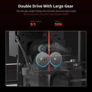 Impresora 3D TRONXY VEHO 4A Klipper, Diseño Voron, 400x400x400mm, Alta Velocidad, con Conexión Wi-Fi - Product Image 4