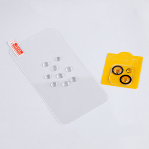 Heybingo cao trong suốt Tempered Glass Máy ảnh ống kính bảo vệ màn hình 3 gói cho Iphone - Product Image 2