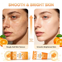 Natuurlijke Oranje Enzymen Gezichts Exfoliërende Gel Zachte Huidpolijstgel Verheldert de Huidtint Verwijdert Dode Huidcellen Groothandel