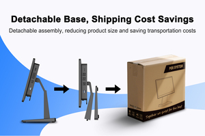 Ngăn kéo tiền mặt đăng ký mua Màn hình Kép màn hình NFC Windows 10 11 Android SDK loyverse phần mềm paiement makinesi POS PC - Product Image 6