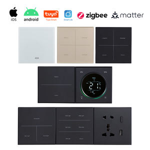 Interruttore Smart Tuya Zigbee WiFi 1/2/<span class=keywords><strong>3</strong></span>/4 Canali da Parete per Casa Intelligente Smartlife Homekit Alexa Google <span class=keywords><strong>IoT</strong></span> Bseed Interruttore Luce Smart EU - Product Image 2