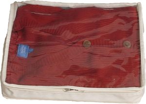 Sac de rangement léger et durable avec un couvercle transparent et une fermeture éclair sur trois côtés, s'adapte parfaitement sous le lit. - Product Image 4