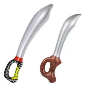 Inflatable Pirate Swords Party Favors Birthday Supplies Halloween Pirate Cosplay Inflatable Toys Accessories